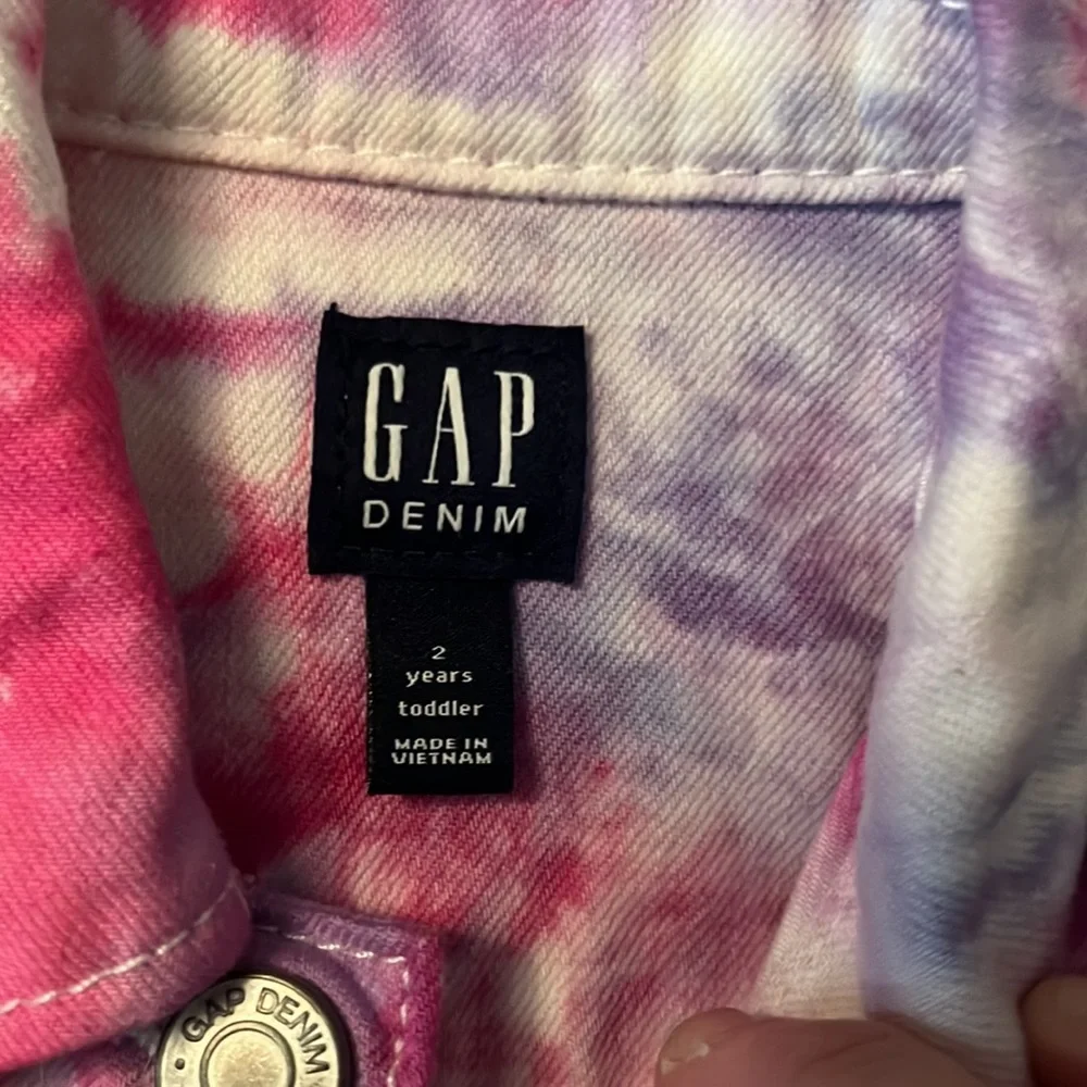 GAP the dyed denim jacket size 2